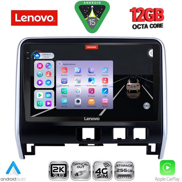 LENOVO SSZ 12471_CPA (10inc) MULTIMEDIA TABLET for NISSAN SERENA mod. 2016-2022