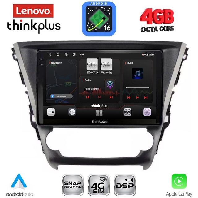 LENOVO LTG 7706_CPA (10inc) MULTIMEDIA TABLET for TOYOTA AVENSIS mod. 2016-2019