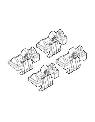 ΑΚΡΑ ΓΙΑ ΜΠΑΡΕΣ NORDRIVE ΓΙΑ FIAT BRAVO 02/07+ KIT