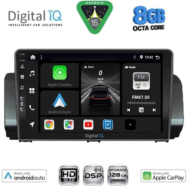 DIGITAL IQ BXF 18109A_CPAA (10inc) MULTIMEDIA TABLET for DACIA LOGAN - SANDERO - JOGGER mod. 2020-2026