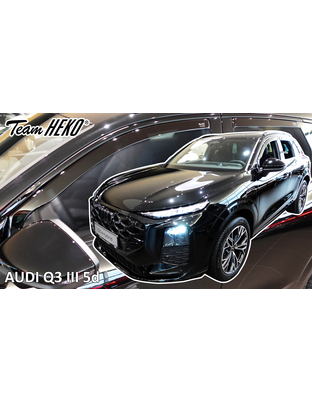 Heko - Ανεμοθραύστες Παραθύρων Για Audi Q3 (F3) III 2025 > 5πορτο υλικό Acrylic Χρώμα Φιμέ - 4 τεμ. (ΑΝΕΜ.SET20204)