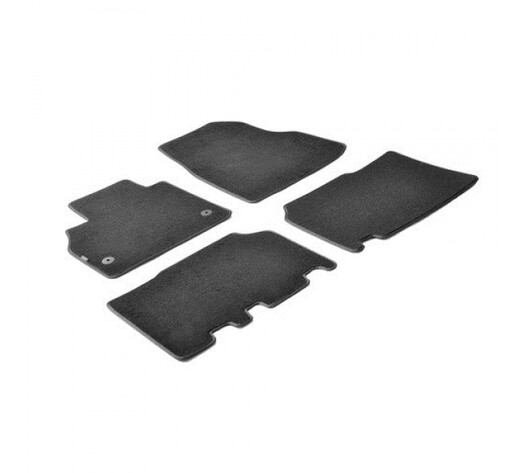 ΠΑΤΑΚΙΑ EXECUTIVE ΜΟΚΕΤΑ ΓΙΑ MERCEDES CITAN W415 10/2012-2021 / RENAULT KANGOO 5D 02/2008-2021 ΣΕ ΜΑΥΡΟ ΧΡΩΜΑ ME ΚΟΥΜΠΩΜΑΤΑ LAMPA - 4 ΤΕΜ.