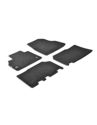 ΠΑΤΑΚΙΑ EXECUTIVE ΜΟΚΕΤΑ ΓΙΑ MERCEDES CITAN W415 10/2012-2021 / RENAULT KANGOO 5D 02/2008-2021 ΣΕ ΜΑΥΡΟ ΧΡΩΜΑ ME ΚΟΥΜΠΩΜΑΤΑ LAMPA - 4 ΤΕΜ.