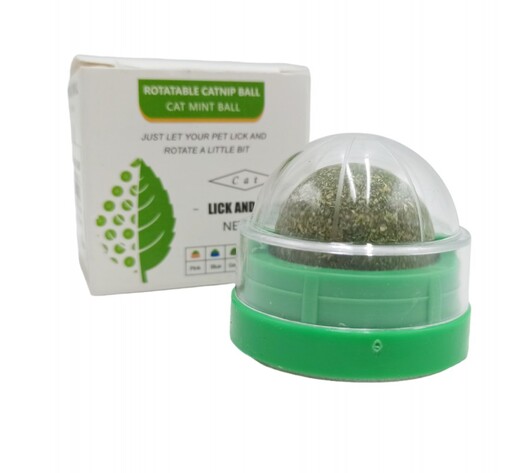 CATNIP BALL ΓΙΑ ΓΑΤΕΣ ΜΕ ΑΥΤΟΚΟΛΛΗΤΟ ΣΤΗ ΒΑΣΗ SD-2628