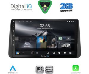 DIGITAL IQ RSD 1149_CPA DASH (9inc) MULTIMEDIA TABLET for FIAT TIPO mod. 2018-2023