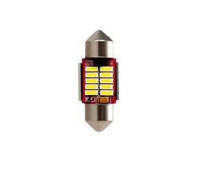 ΛΑΜΠΑΚΙ ΠΛΑΦΟΝΙΕΡΑΣ 12V 12x31mm 150lm ΛΕΥΚΟ MEGA-LED10 (ΔΙΠΛΗΣ ΠΟΛΙΚΟΤΗΤΑΣ- CAN-BUS) BLISTER 1ΤΕΜ.