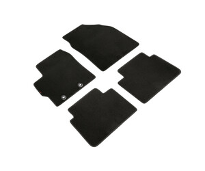 ΠΑΤΑΚΙΑ EXECUTIVE ΜΟΚΕΤΑ ΓΙΑ TOYOTA YARIS ΚΑΙ ΓΙΑ ΥΒΡΙΔΙΚΟ 09/2020+ ΣΕ ΜΑΥΡΟ ΧΡΩΜΑ ΜΕ ΚΟΥΜΠΩΜΑΤΑ LAMPA - 4 ΤΕΜ.
