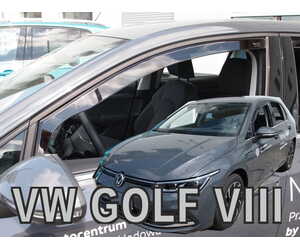 ΑΝΕΜΟΘΡΑΥΣΤΕΣ ΓΙΑ VW GOLF 8 VARIANT 5D 2020+ ΣΕΤ ΑΥΤΟΚΙΝΗΤΟΥ ΑΠΟ ΕΥΚΑΜΠΤΟ ΦΙΜΕ ΠΛΑΣΤΙΚΟ HEKO - 4 ΤΕΜ.