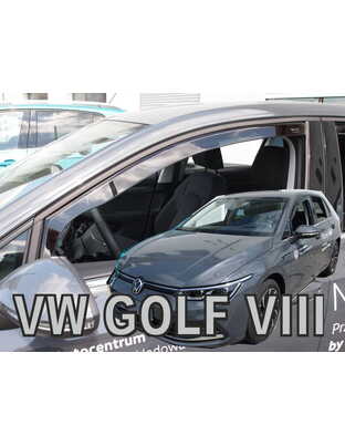 ΑΝΕΜΟΘΡΑΥΣΤΕΣ ΓΙΑ VW GOLF 8 VARIANT 5D 2020+ ΣΕΤ ΑΥΤΟΚΙΝΗΤΟΥ ΑΠΟ ΕΥΚΑΜΠΤΟ ΦΙΜΕ ΠΛΑΣΤΙΚΟ HEKO - 4 ΤΕΜ.