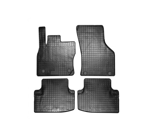 Cik - ΠΑΤΑΚΙΑ ΑΥΤΟΚΙΝΗΤΟΥ ΑΠΟ ΛΑΣΤΙΧΟ ΓΙΑ AUDI A3 8Y 4D / 5D 2020+ ΣΕ ΜΑΥΡΟ ΧΡΩΜΑ ΜΕ ΚΟΥΜΠΩΜΑΤΑ - 4 ΤΕΜ. (RM.AU.0015/CK)