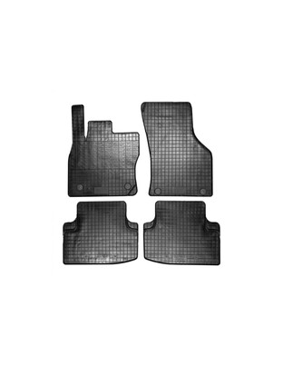 Cik - ΠΑΤΑΚΙΑ ΑΥΤΟΚΙΝΗΤΟΥ ΑΠΟ ΛΑΣΤΙΧΟ ΓΙΑ AUDI A3 8Y 4D / 5D 2020+ ΣΕ ΜΑΥΡΟ ΧΡΩΜΑ ΜΕ ΚΟΥΜΠΩΜΑΤΑ - 4 ΤΕΜ. (RM.AU.0015/CK)