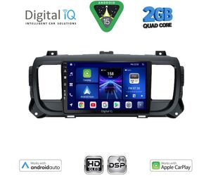 DIGITAL IQ BXC 3729_CPAA (9inc) MULTIMEDIA TABLET for CITROEN JUMPY-SPACETOURER – PEUGEOT EXPERT-TRAVELLER – TOYOTA PROACE mod. 2016-2026
