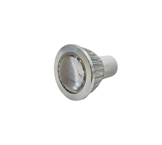 LED ΛΑΜΠΑ 3X1W ΘΕΡΜΟ ΛΕΥΚΟ ΦΩΣ 220V GU5.3 LED-GU53