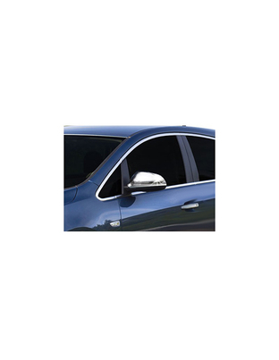 ΚΑΠΑΚΙΑ ΚΑΘΡΕΠΤΩΝ ΓΙΑ OPEL ASTRA J HB 5D / 3D / SD / SW 2010+ ΧΡΩΜΙΟΥ 2 ΤΕΜ. ΜΕΤΑΛΛΙΚΑ