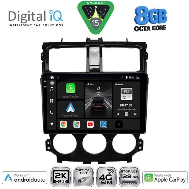 DIGITAL IQ BXK 20435_CPAA (9inc) MULTIMEDIA TABLET for MITSUBISHI COLT mod. 2013-2023