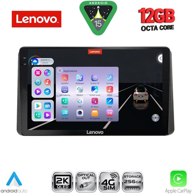 LENOVO SSZ 12209_CPA (10inc) MULTIMEDIA TABLET for HONDA WR-V mod. 2022+