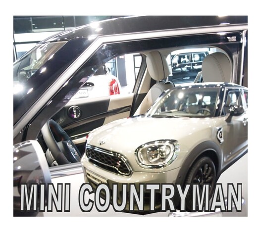 ΑΝΕΜΟΘΡΑΥΣΤΕΣ ΓΙΑ MINI COUNTRYMAN F60 II 5D 2017+ ΖΕΥΓΑΡΙ ΑΠΟ ΕΥΚΑΜΠΤΟ ΦΙΜΕ ΠΛΑΣΤΙΚΟ HEKO - 2 ΤΕΜ.