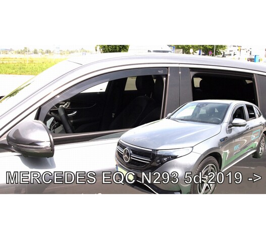 MERCEDES EQC N293 5D 2019+  ΖΕΥΓΑΡΙ ΑΝΕΜΟΘΡΑΥΣΤΕΣ ΑΠΟ ΕΥΚΑΜΠΤΟ ΦΙΜΕ ΠΛΑΣΤΙΚΟ HEKO - 2 ΤΕΜ.