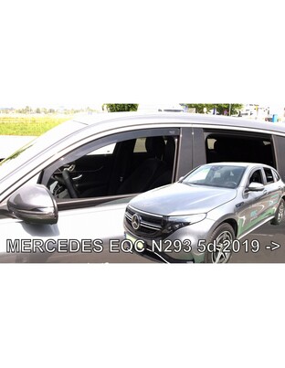MERCEDES EQC N293 5D 2019+  ΖΕΥΓΑΡΙ ΑΝΕΜΟΘΡΑΥΣΤΕΣ ΑΠΟ ΕΥΚΑΜΠΤΟ ΦΙΜΕ ΠΛΑΣΤΙΚΟ HEKO - 2 ΤΕΜ.