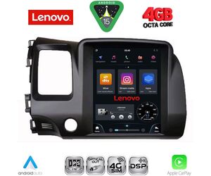 LENOVO SSX 9988_CPA TESLA STYLE for HONDA CIVIC 4D mod. 2006-2012