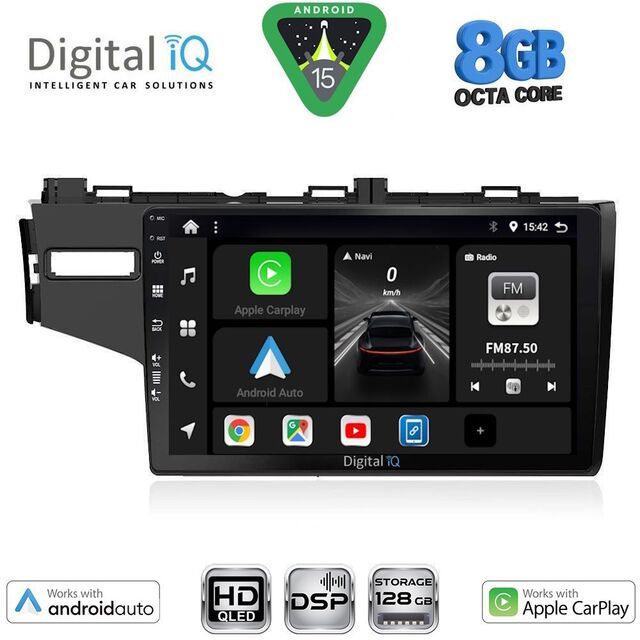 DIGITAL IQ BXF 7212_CPAA (10inc) MULTIMEDIA TABLET for HONDA JAZZ mod. 2013-2019
