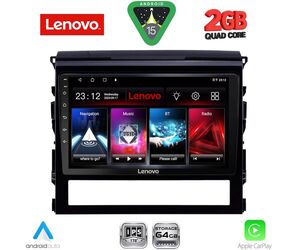LENOVO LVD 2725_CPA (9inc) MULTIMEDIA TABLET for TOYOTA LANDCRUISER mod. 2016-2019