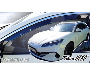 Heko - Ανεμοθραύστες για Byd Seal 6 5 Doors 2024+ Ζευγάρι Απο Εύκαμπτο Φιμέ Πλαστικό - 2 τεμ. (ΑΝΕΜ.11316-1)