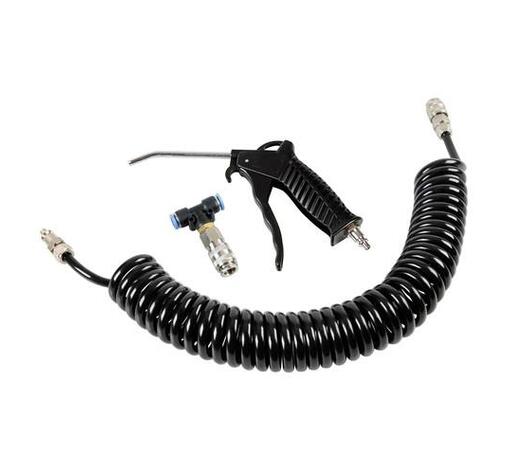 ΠΙΣΤΟΛΙ ΑΕΡΑ ΜΕ ΣΠΙΡΑΛ P-3 8mm 5m 13bar kg/cm2  ME ΣΥΝΔΕΣΜΟΣ ΑΕΡΑ T 8mm