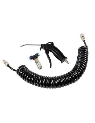 ΠΙΣΤΟΛΙ ΑΕΡΑ ΜΕ ΣΠΙΡΑΛ P-3 8mm 5m 13bar kg/cm2  ME ΣΥΝΔΕΣΜΟΣ ΑΕΡΑ T 8mm