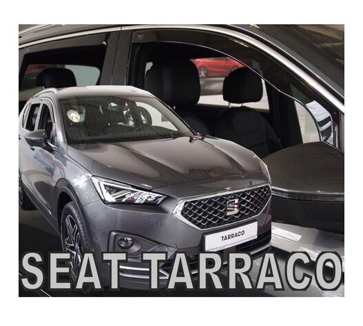 ΑΝΕΜΟΘΡΑΥΣΤΕΣ ΓΙΑ SEAT TARRACO 5D 2019+ ΣΕΤ ΑΥΤΟΚΙΝΗΤΟΥ ΑΠΟ ΕΥΚΑΜΠΤΟ ΦΙΜΕ ΠΛΑΣΤΙΚΟ HEKO - 4 ΤΕΜ.