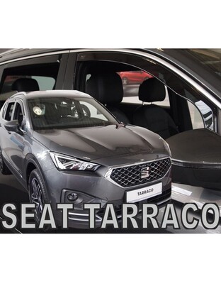 ΑΝΕΜΟΘΡΑΥΣΤΕΣ ΓΙΑ SEAT TARRACO 5D 2019+ ΣΕΤ ΑΥΤΟΚΙΝΗΤΟΥ ΑΠΟ ΕΥΚΑΜΠΤΟ ΦΙΜΕ ΠΛΑΣΤΙΚΟ HEKO - 4 ΤΕΜ.