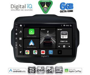 DIGITAL IQ BXF 17290_CPAA (9inc) MULTIMEDIA TABLET for JEEP RENEGADE mod. 2014-2025