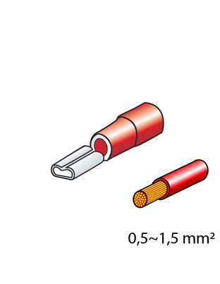 ΦΙΣΑΚΙΑ 2.8 x 0.5mm (12τμχ.)