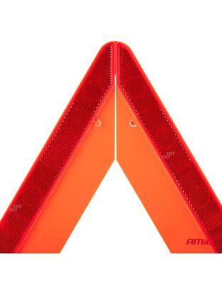 Amio - ΤΡΙΓΩΝΟ ΠΡΟΕΙΔΟΠΟΙΗΤΙΚΟ ΑΣΦΑΛΕΙΑΣ WF-71 E-MARK (ΜΕ ΘΗΚΗ)​ -1 ΤΕΜ. (02998/AM)
