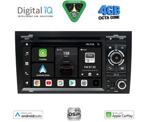 DIGITAL IQ BXF 650_CPAA (7'' DVD) MULTIMEDIA SYSTEM for AUDI A4 mod. 2002-2008
