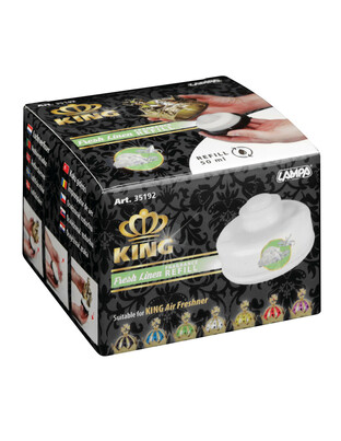 ΑΝΤΑΛΛΑΚΤΙΚΟ ΓΙΑ ΑΡΩΜΑΤΙΚΟ ΣΤΕΜΜΑ KING FRESH LINEN ΛΕΥΚΑ ΕΙΔΗ ΜΕ ΡΥΘΜΙΖΟΜΕΝΗ ΕΝΤΑΣΗ
