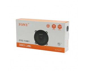 PERVOI ΣΕΤ ΗΧΕΙΑ ΑΥΤΟΚΙΝΗΤΟΥ 5'' 50W RMS (WOOFER) CTC-1381