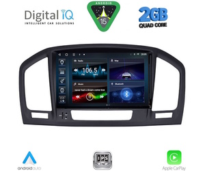DIGITAL IQ BLD 214BL_CPA (8" DECK) MULTIMEDIA SYSTEM for OPEL INSIGNIA mod. 2008-2013