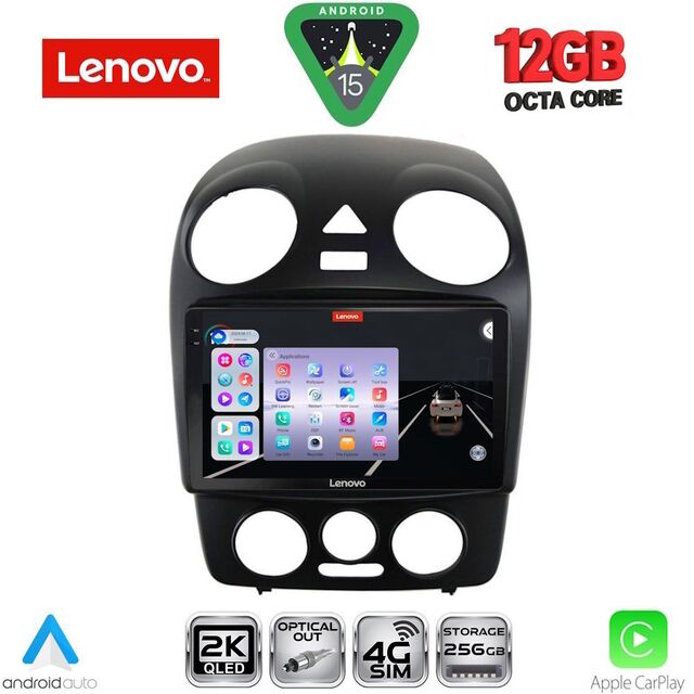 LENOVO SSZ 12742_CPA (9inc) MULTIMEDIA TABLET for VW BEETLE mod. 2004-2011
