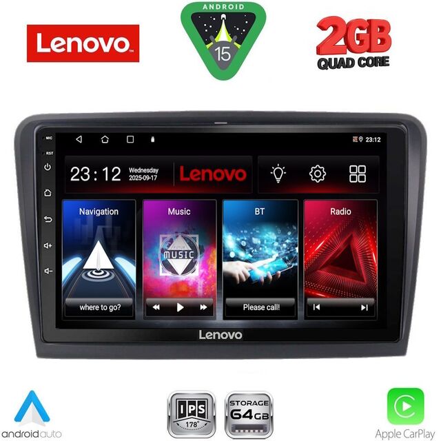 LENOVO LVD 2604B_CPA (10inc) MULTIMEDIA TABLET for SKODA SUPERB mod. 2008-2015