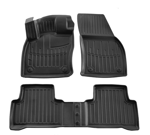 ΠΑΤΑΚΙA ΛΑΣΤΙΧΟ ΣΕ ΣΚΑΦΗ ME KOYMΠΩΜΑΤΑ ΓΙΑ VW TOURAN II 5D 2015+ RACE AXION - 4 Τεμ.