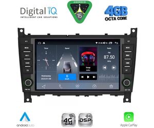DIGITAL IQ BLG 493_CPA (7" DECK) MULTIMEDIA SYSTEM for MERCEDES C W203 – CLK W209 mod. 2004-2008
