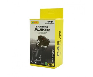 CAR MP3 PLAYER ΓΙΑ ΤΟ ΑΥΤΟΚΙΝΗΤΟ BLUETOOTH 2.1A ANDOWL Q-T105
