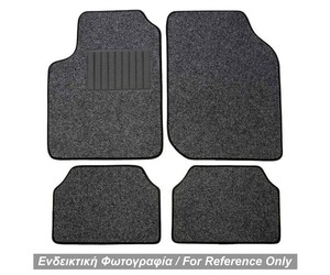 ΠΑΤΑΚΙΑ ΜΟΚΕΤΑ ΓΙΑ HYUNDAI S-COUPE 1990-1996 (ΓΚΡΙ ΜΕ ΜΑΥΡΟ ΡΕΛΙ) - 4 ΤΕΜ.