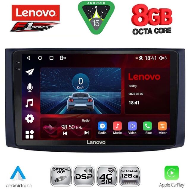 LENOVO SSR 10072_CPA (9inc) MULTIMEDIA TABLET for CHEVROLET AVEO mod. 2006-2010