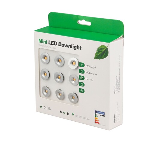 MINI LED ΦΩΤΑΚΙΑ 9ΤΜΧ 1W ΤΥ-0231