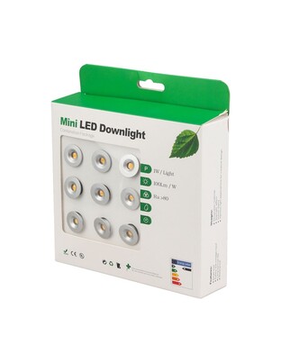 MINI LED ΦΩΤΑΚΙΑ 9ΤΜΧ 1W ΤΥ-0231