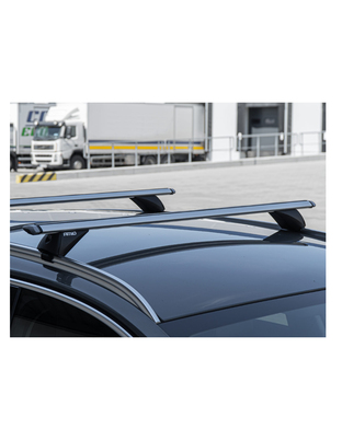 Amio - ΜΠΑΡΕΣ ΑΛΟΥΜΙΝΙΟΥ CRR-04 UNIVERSAL ΓΙΑ ΟΧΗΜΑΤΑ ME FLUSH RAILING 135cm - 2 ΤΕΜ. (03152/AM)