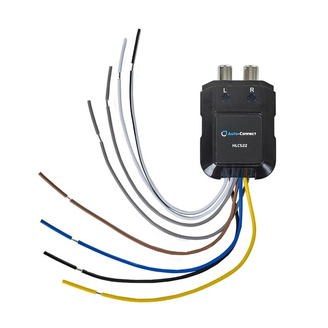 720HLCS22 Auto-Connect Αυτόματη σύνδεση, μετατροπέας 2 καναλιών Hi-Low
