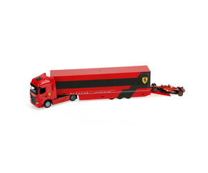 ΜΙΝΙΑΤΟΥΡΑ ΝΤΑΛΙΚΑ FERRARI IVECO S-WAY 570 LECLERC 1:43 BURAGO LAMPA 1ΤΕΜ.